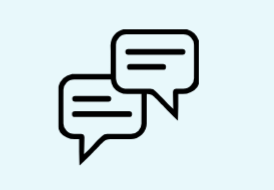 会話のイラスト